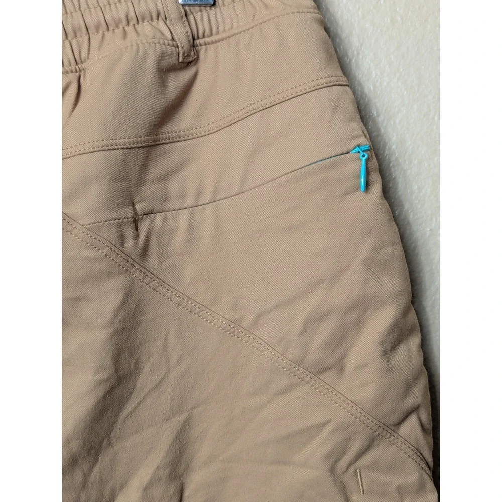 Birddogs Gym Shorts Mens L Khaki Activewear Lined Pocket Stretch 7in Inseam